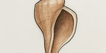 How To Draw A Seashell