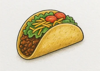 How To Draw A Taco
