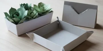 Paper Craft Ideas For Office Desk