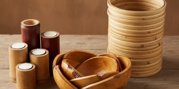 Rustic Bamboo Interior Design And Crafts