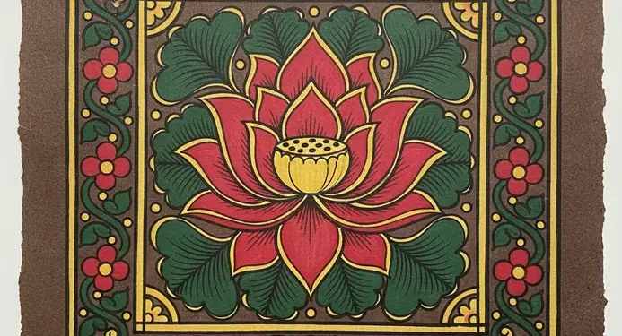 Simple Pattachitra Art Ideas