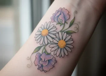 April Birth Flower Tattoo Ideas