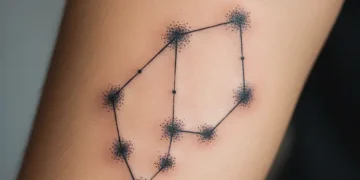 Aquarius Constellation Tattoo Designs
