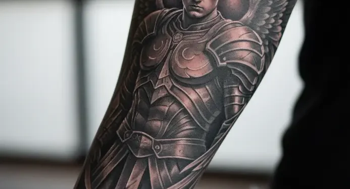 Archangel Michael Tattoo Ideas