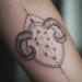 Aries Constellation Tattoo Designs