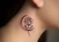 Behind The Ear Tattoo Ideas For Women