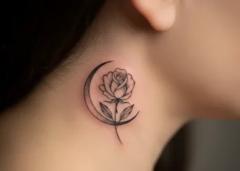 Behind The Ear Tattoo Ideas For Women