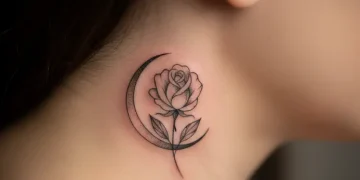 Behind The Ear Tattoo Ideas For Women