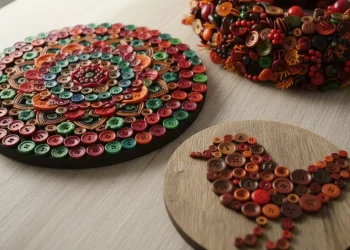 Button Art And Craft Ideas