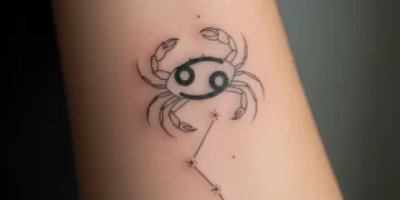 Cancer Constellation Tattoo Designs