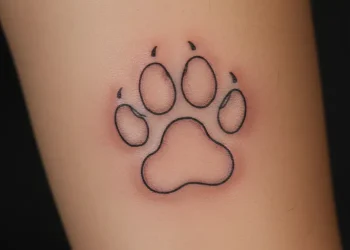 Cat Paw Tattoo Ideas