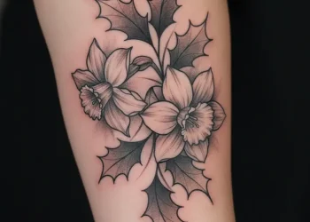 December Birth Flower Tattoo Ideas