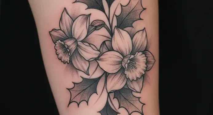December Birth Flower Tattoo Ideas