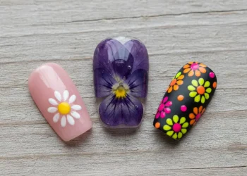 Diy Floral Nail Art