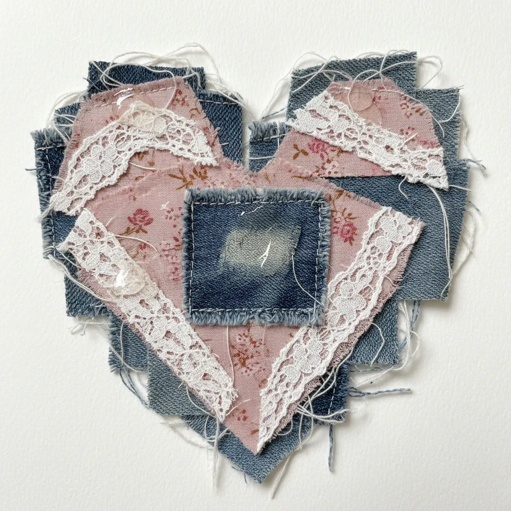 DIY heart touching scrapbook idea 39