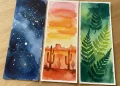 Diy Watercolor Bookmarks