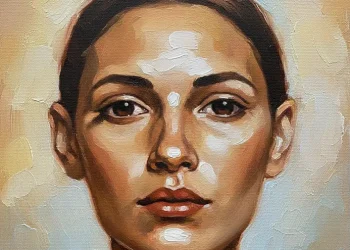 Easy Acrylic Portrait Painting For Beginners