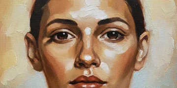 Easy Acrylic Portrait Painting For Beginners