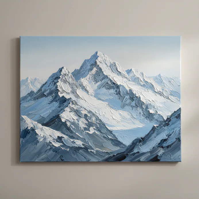 Easy impasto painting idea 28
