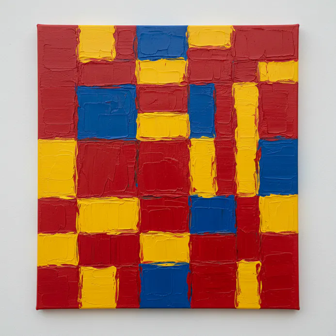 Easy impasto painting idea 29