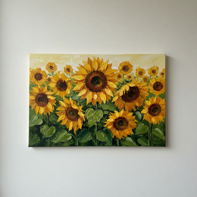 Easy impasto painting idea 36