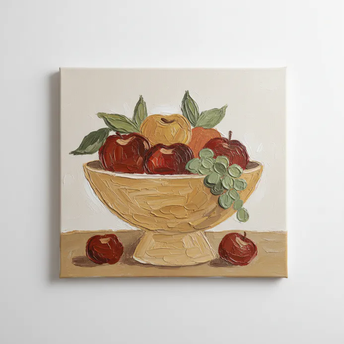 Easy impasto painting idea 37