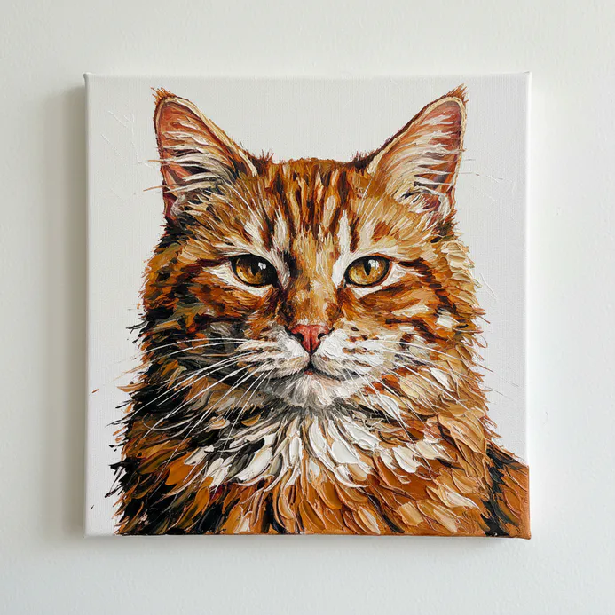 Easy impasto painting idea 39