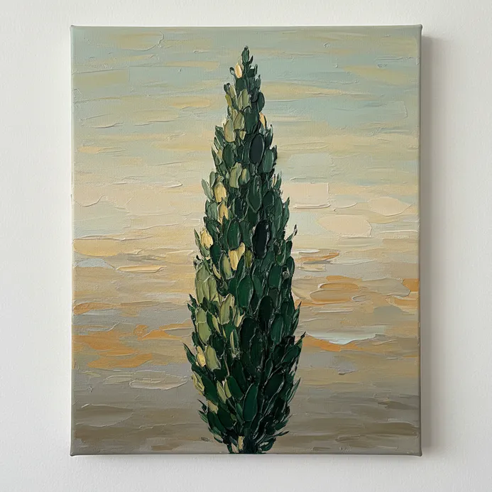 Easy impasto painting idea 49