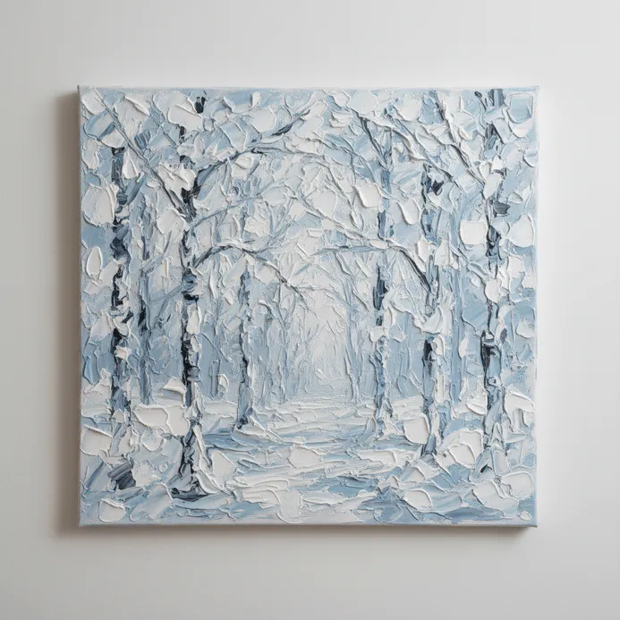 Easy impasto painting idea 50