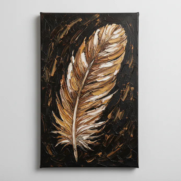Easy impasto painting idea 53