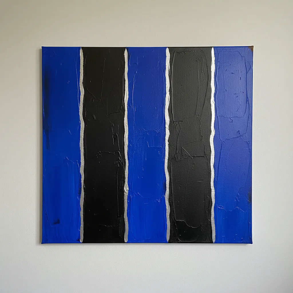 Easy neon acrylic painting idea 46