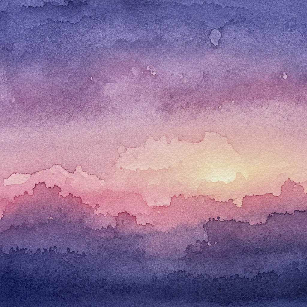 Easy watercolor night sky painting idea 26