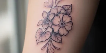 February Birth Flower Tattoo Ideas