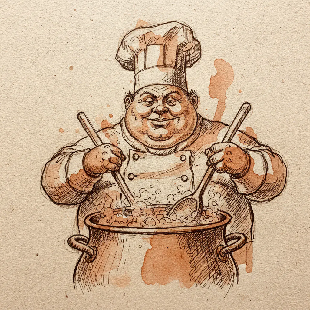 Funny caricature drawing idea 24
