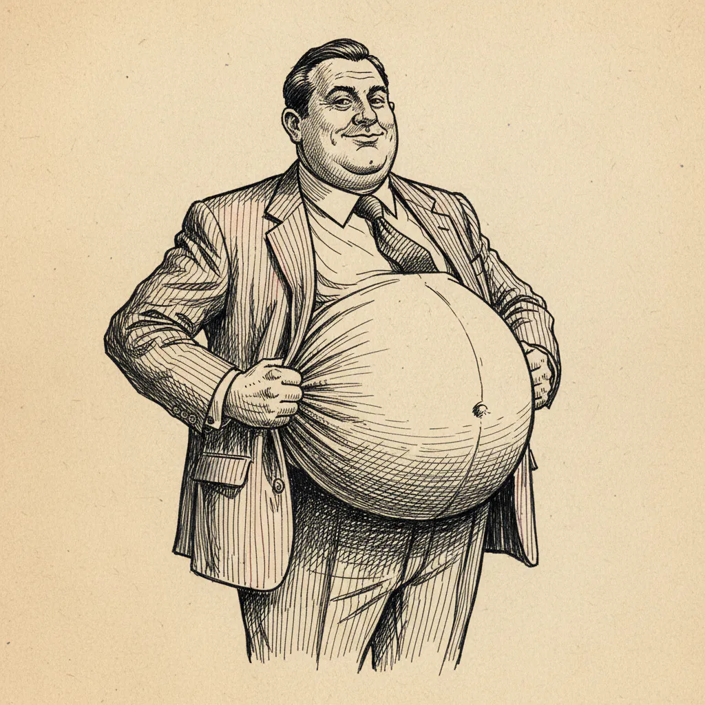 Funny caricature drawing idea 30