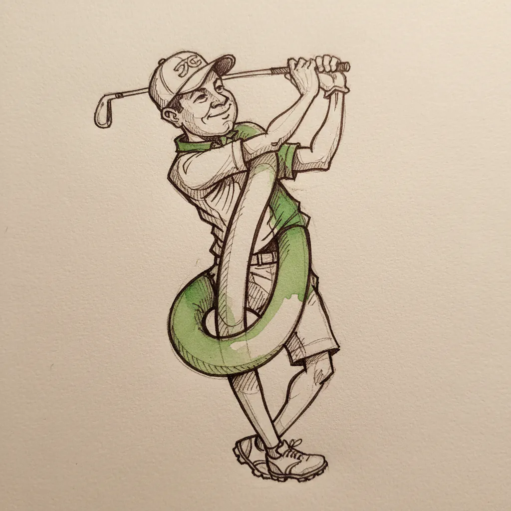 Funny caricature drawing idea 31