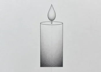 How To Draw A Candle