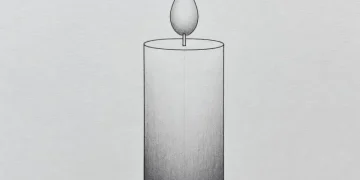How To Draw A Candle