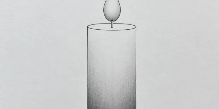 How To Draw A Candle