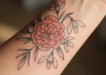 January Birth Flower Tattoo Ideas