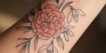 January Birth Flower Tattoo Ideas