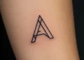Letter A Tattoo Ideas