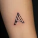 Letter A Tattoo Ideas