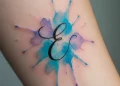 Letter E Tattoo Ideas