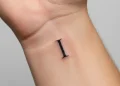 Letter I Tattoo Ideas