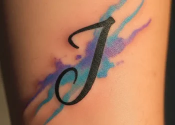 Letter J Tattoo Ideas