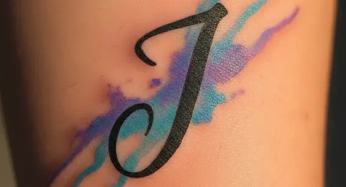 Letter J Tattoo Ideas