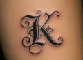 Letter K Tattoo Ideas