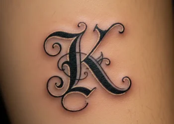 Letter K Tattoo Ideas