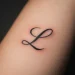 Letter L Tattoo Ideas